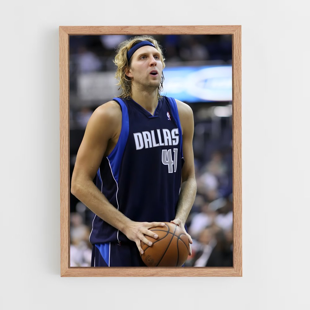 Poster Légende de Dallas – affiche Basketball (vue 4)